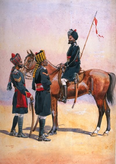 Soldaten der 33. Queen
